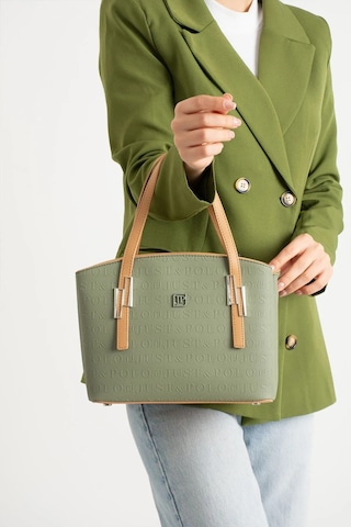 Just Polo Kadın El Ve Omuz Çantası 440113mh Yeşil - Camel
