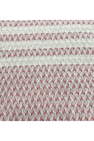 Pamuklu Kaymaz Hasır Dokuma Maxi Boy Kolları Örten Koltuk Örtüsü 180x310 - Pudra