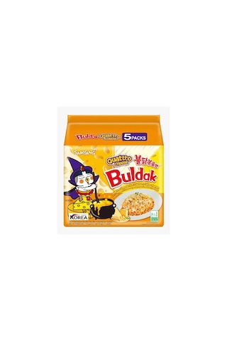 Samyang Buldak Quattro Cheese Ramen Noodle 5li Paket