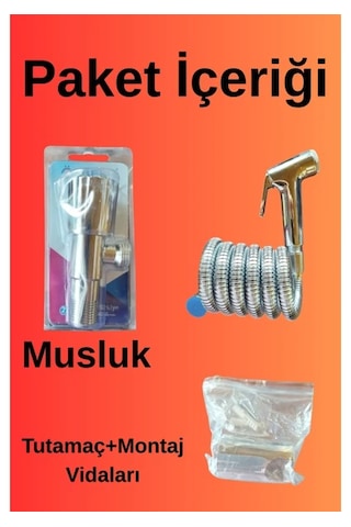 Taharetmatik Taharet Musluğu Seti Fıskiye