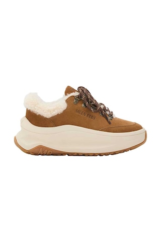 M008 Cognac Sneaker Günlük Kadın Diğer 80d2490040 Moon Boot Moon247 City Shearling Kahverengi
