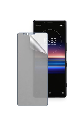 Schitec Sony Xperia 1 Uyumlu Ön Yüzey Mat Hidrojel Ekran Koruyucu 48374348