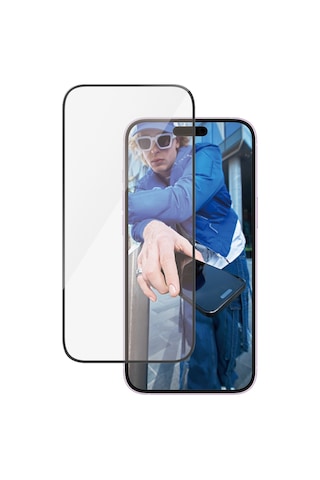 Panzerglass Apple Uyumlu iPhone 16 Plus 15 Plus Ultra-wide Fit Çerçeve Aparatlı Tam Koruma Ekran Koruyucu