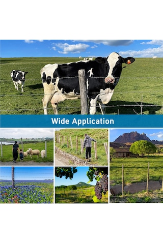 Kosona Bahçe Tel Çit Sıkma Aleti - 10 Adet Metal Tel Sıkıcı İle Pratik Tamir Seti