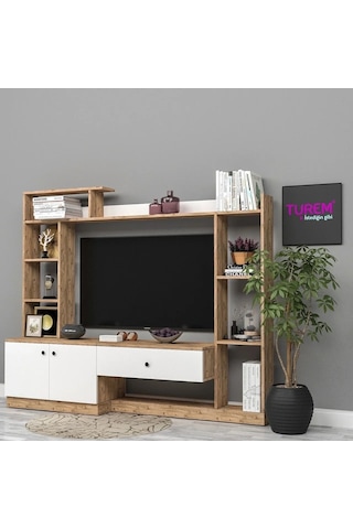 Light Tv Ünitesi Mdf Antrasit