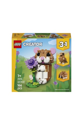 Creator 3ü 1 Arada Sevimli Hamster İle Çiçek 31376