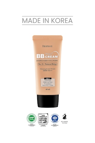 Deoproce Deniz Kolajeni İçeren Yoğun Kapatıcı BB Krem Spf50+ Pa+++ No:21 Magic BB Cream 60 ML