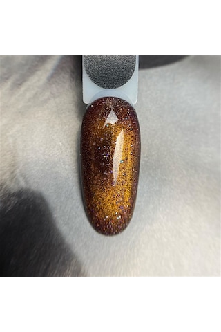 Patrisa Nail Kalıcı Oje Kedi Gözü K1 Altın Şeritli 8 ML