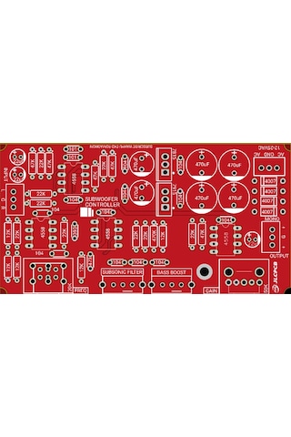Subwoofer Filtre Devresi Denetleyici Özellikli