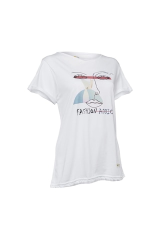 Biggdesign Faces Fashionaddict Kadın T-Shirt