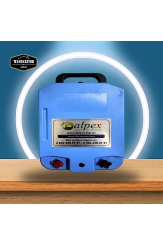 Alpex Elektrikli Çit Cihazı 25000 Volt Aç Kapa Model