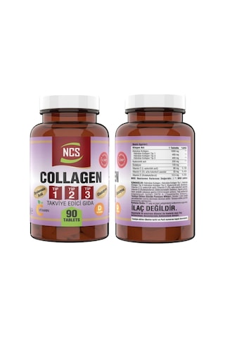 Kollajen Tip 1-2-3 90 Tablet & Shark Cartilage 120 Tablet
