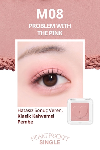 Peripera Heart Pocket Single M08 Problem With The Pink