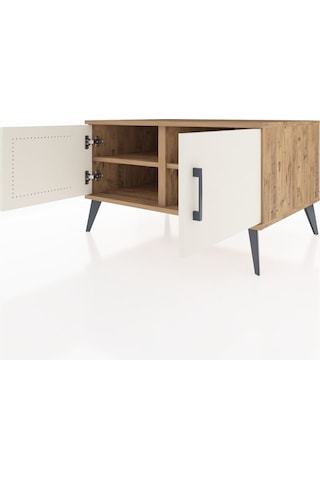 Kronos Şifonyer 2 Raflı 2 Kapaklı 88x59x48 Çam-aytaşı/çam Aytaşı/çam