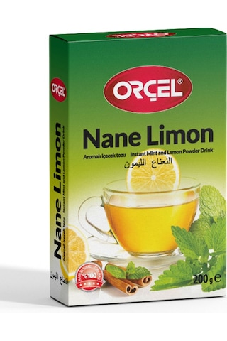 Orçel Nane Limon Aromalı Toz İçecek 200 G