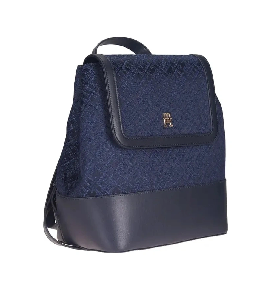 Tommy Hilfiger Kadın Sırt Çanta Aw0aw17511dw6 mavi