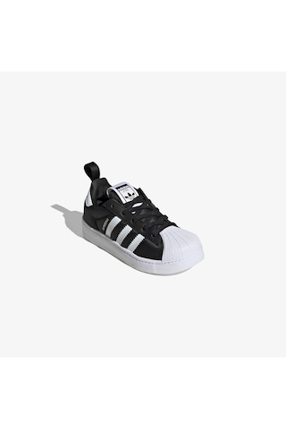 Adidas Superstar Quickon Çocuk Siyah Spor Ayakkabı Kk2176