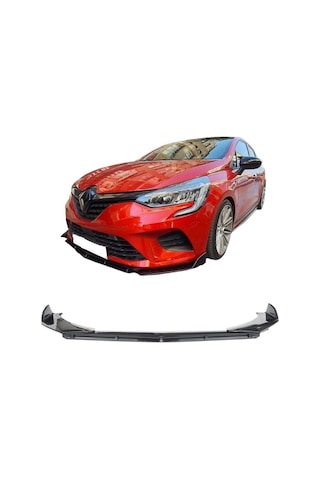 Renault Clio 5 Ön Tampon Altı Lip 3 Parça 2019-2022