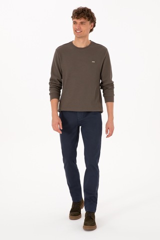 U.S. Polo Assn. Erkek Koyu Mavi Slim Fit Jean Pantolon 50314393-DN0023