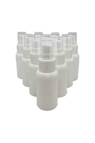 50Ml Plastik Boş Şişe Spreyli Dezenfektan Şişe 5 Adet