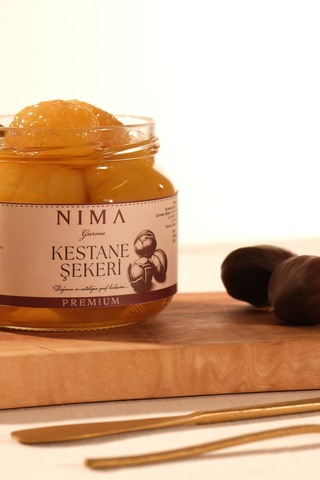 Nima Gurme Bursa Fidyekızık Kestane Şekeri 520 G
