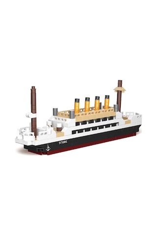 Titanic Yapım Seti 271 Parça Mini Model 13,5 Cm Resimli Talimatlı Yapı Oyuncak Seti