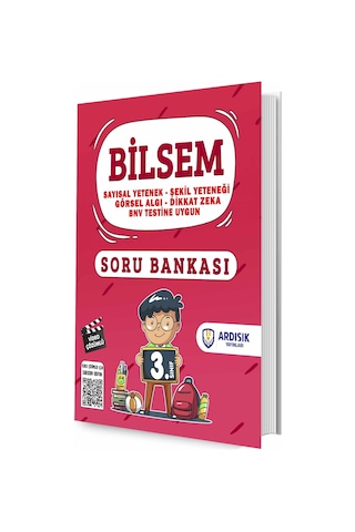 Ardışık Yayınları - 3. Sınıf Bilsem Soru Bankası Tamamı Video Çözümlü