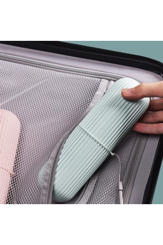 Periboia Diş Fırçası Macunu Seyahat Kutusu Renkli