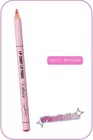 Callista Lip Candy Lip Pencil Dudak Kalemi 05 Peaches & Cream - Turuncu