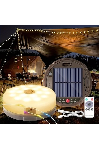 Willowhaven Outdoor Su Geceirmez Taşınabilir Katlanabilir String Işık Warm White 42ft 8 Aydınlatma Modu