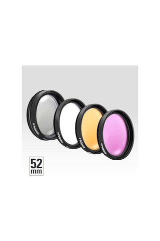 Polaroid Filtre Kit 52 MM 4'lü