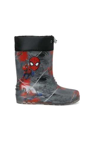 Kinetix Spiderman Jord Spd.p Siyah Erkek Çocuk Yağmur Çizmesi