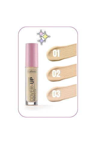 Callista Cover Up Concealer Göz Altı Kapatıcısı 01 Çok Açık
