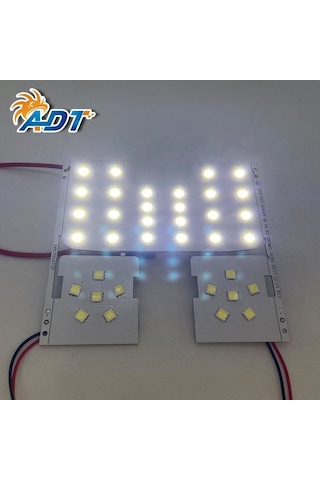 3 Adet Araba İç Led Okuma Lambası Beyaz Kırmızı Mavi 12v Uyumlu Kıa Rio K2 Verna Forte Vw Jetta Passat Cc