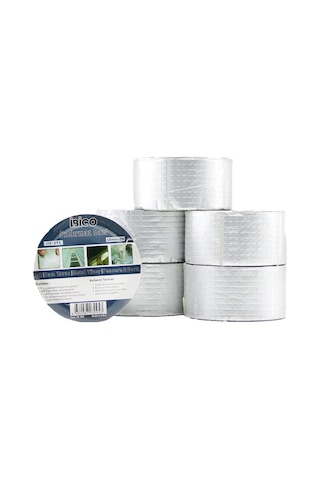 6 Adet 48mmx2mt Su Sızdırmaz Folyo Bant Çatı-cam Tavan-metal Yüzey-pencere - Boru Vb. 5468