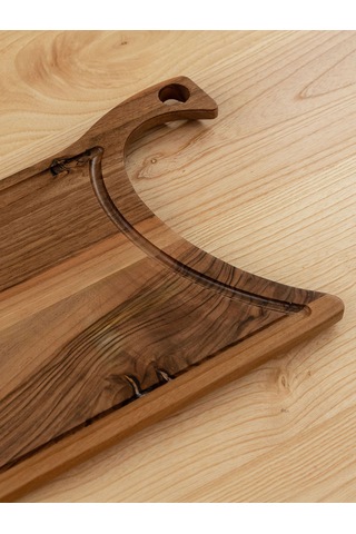 Ahşap Satır Kesme & Sunum Tahtası