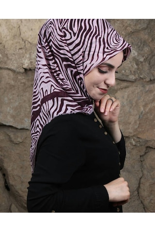 Kadın Tesettür Modakaşmir Şal Pudra