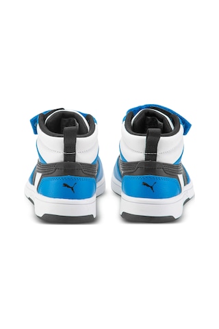 Puma Rebound V6 Mıd Çocuk Ayakkabı 393832 06 Beyaz