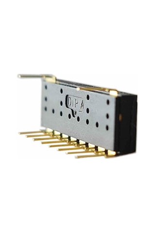 Tristate 8li Dip Switch 8 Pin Siyah Anahtar Açık Kapalı Seçim Adres Ayar + Off - Pull