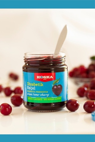 Diyabetik Vişne Reçeli 2 X 240 Gr