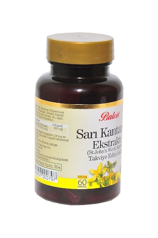 Balen Sarı Kantaron Ekstraktı 60 Kapsül