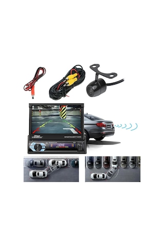 Exvol İndash 7 İnc Double Teyp 3 Usb'li Dokumatik 1080p+kamera