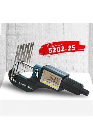 Loyka 5202-25 Dijital Hassas Mikrometre (0-25Mm)