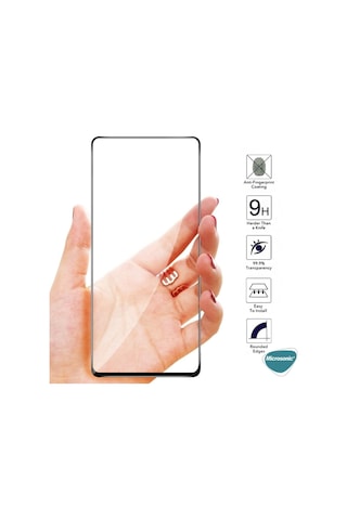 Xiaomi Redmi Note 11 Pro 5g Tam Kaplayan Temperli Cam Ekran Koruyucu Siyah