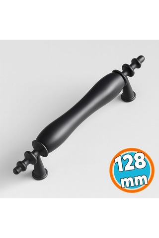 Porselen Siyah 128 Mm Kulpları Mobilya Mutfak Kulplar Dolabı Çekmece Kulbu Dolap Kapak Kulpu Çok Renkli