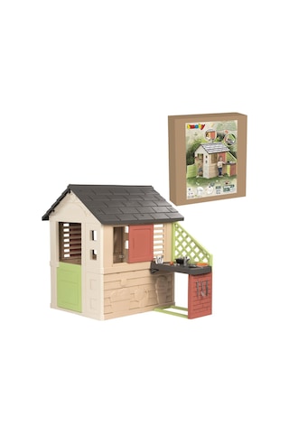 Smoby Life Doğa Oyun Evi Ve Mutfağı 810739 Renkli