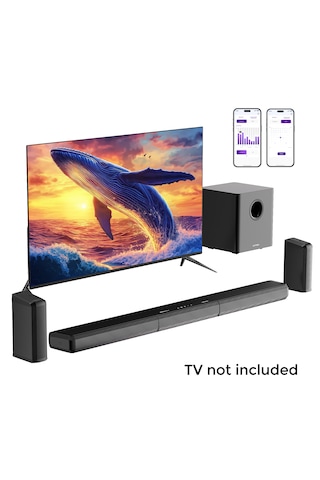 Ultımea Apollo S90 9.1 Dolby Atmos 470w Rgb Led Kablosuz Subwoofer Ev Sinema Soundbar Utm U3820