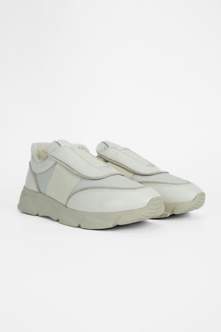 Valmenti Kadın Bej Deri Sneakers & Spor Ayakkabı 996 117-1 Bn Ayk Sk23/24 Bej
