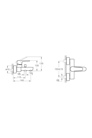 Artema Root Round A4579836 Banyo Batarya VitrA Joy 3C Mat Siyah Tepe Duş Seti Mat Siyah