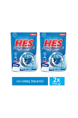 Çamaşır Makine Kireç Önleyici 500grx2 Adet